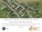Uitdagingen en opgaven voor het Beleidsplan Ruimte Expertenforum Beleidsplan Ruimte - slide 1