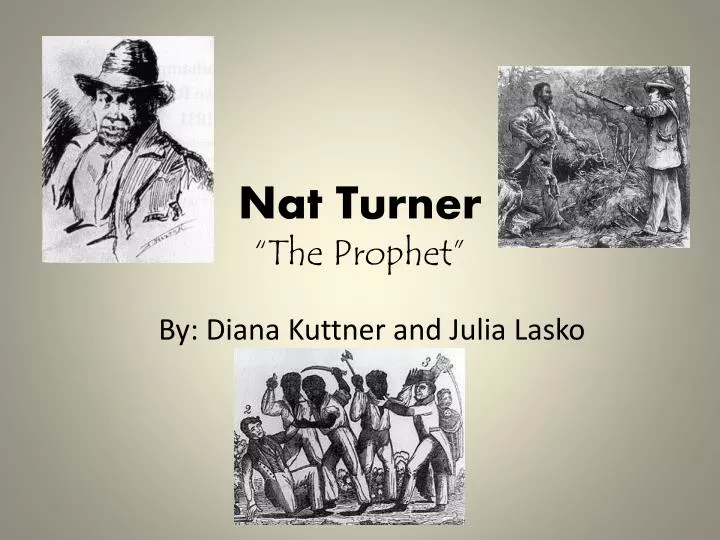 nat turner the prophet