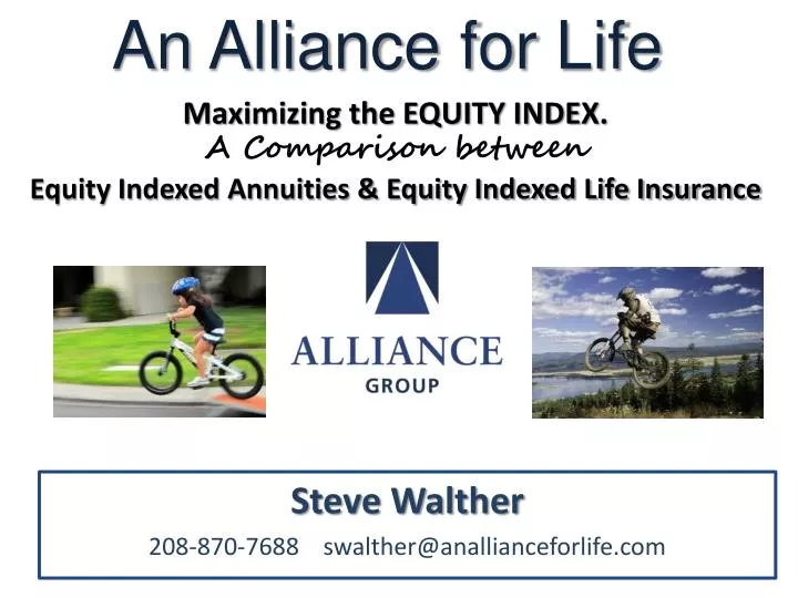 steve walther 208 870 7688 swalther@anallianceforlife com