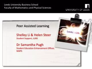 Peer Assisted Learning