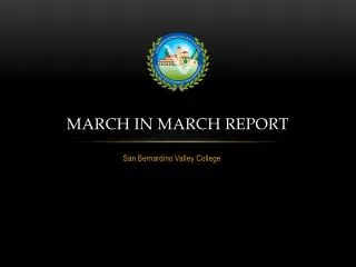 March In March Report