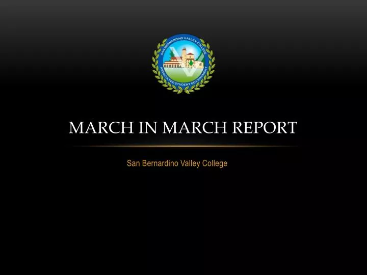 march in march report