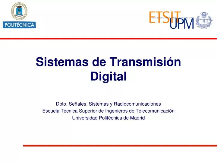 sistemas de transmisi n digital