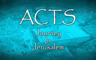 Miracles Along the Way Acts 3:1-11
