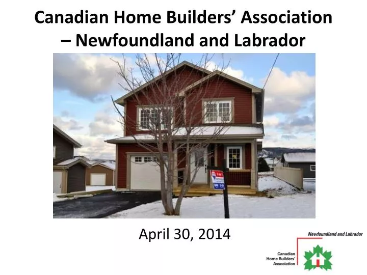 canadian home builders association newfoundland and labrador chba nl