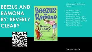 BEEZUS AND RAMONA BY: BEVERLY CLEARY