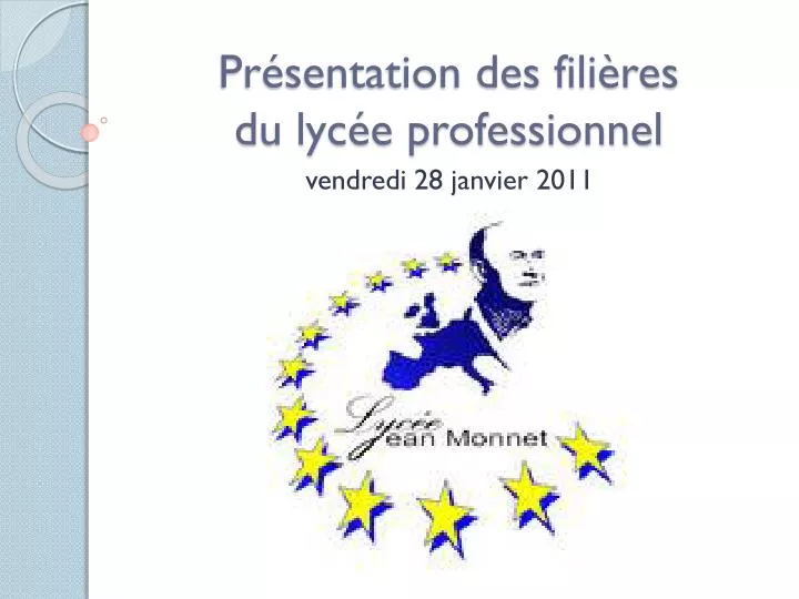 pr sentation des fili res du lyc e professionnel