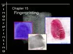 Fingerprinting - slide 1