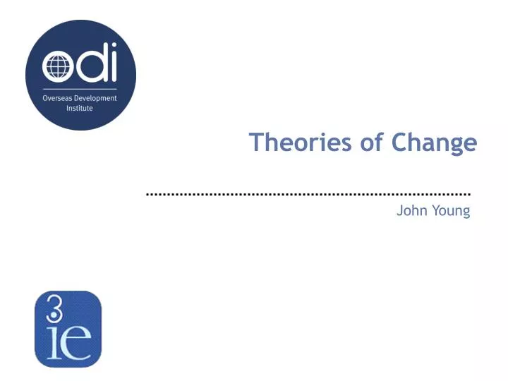 theories of change