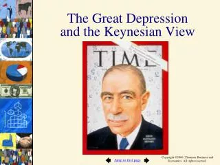 The Great Depression and the Keynesian View