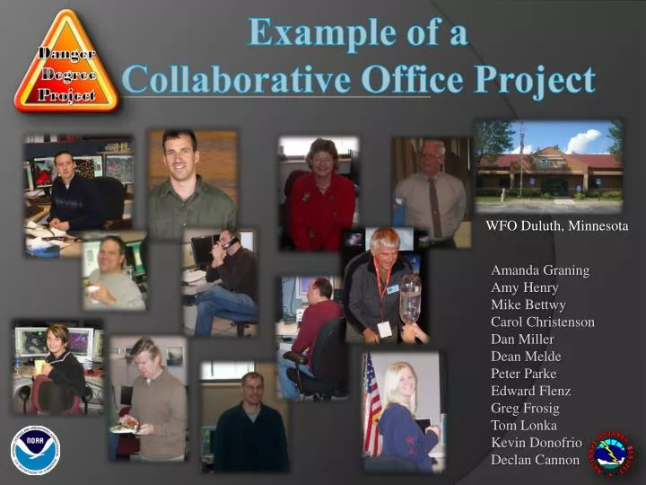 example of a collaborative office project