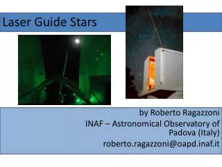 Laser Guide Stars