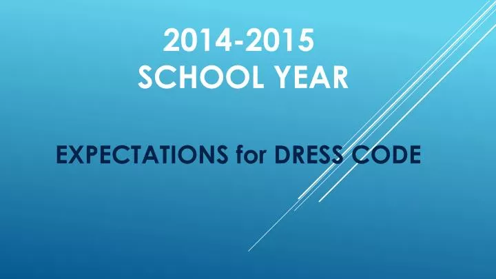 2014 2015 school year