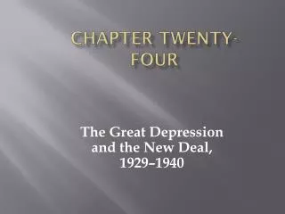 Chapter Twenty-Four