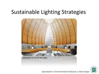 sustainable lighting strategies