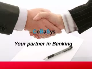Your partner in Banking