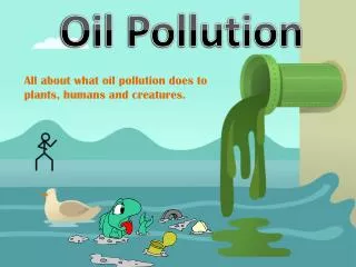 Oil Pollution