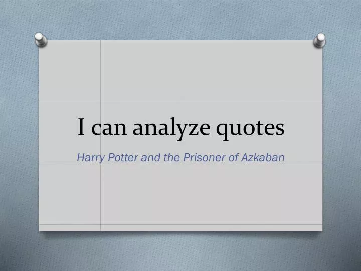 i can analyze quotes