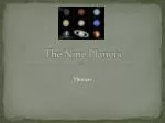 Exploring the Solar System: From Mercury to Neptune - slide 1