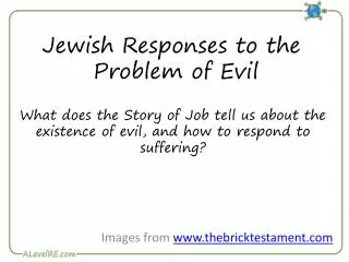 Jewish Responses to the Problem of Evil