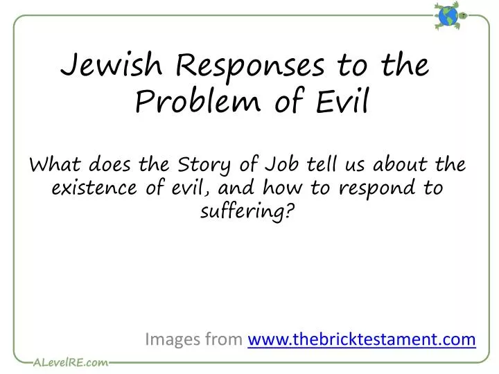 jewish responses to the problem of evil