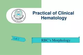 Practical of Clinical Hematology