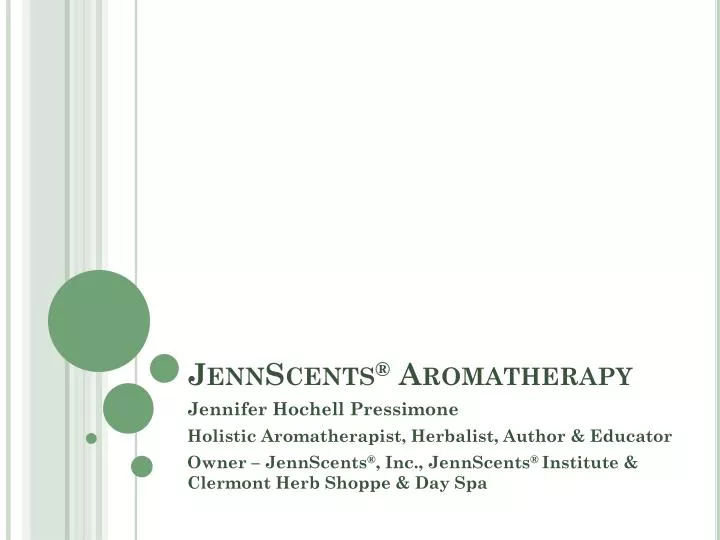 jennscents aromatherapy
