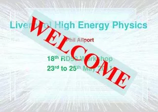 Liverpool High Energy Physics