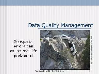 Data Quality Management