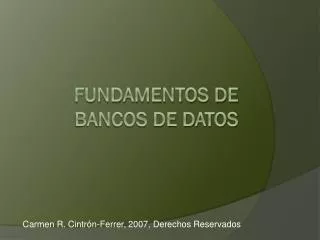 carmen r cintr n ferrer 2007 derechos reservados
