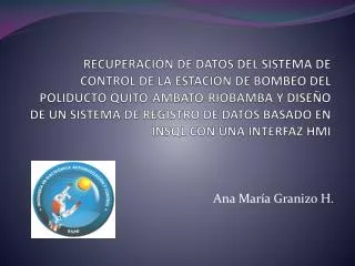 ana mar a granizo h
