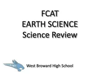 FCAT EARTH SCIENCE Science Review