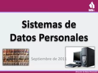 sistemas de datos personales
