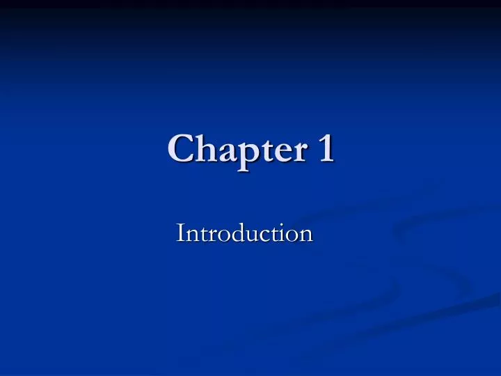 chapter 1