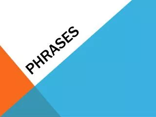 phrases