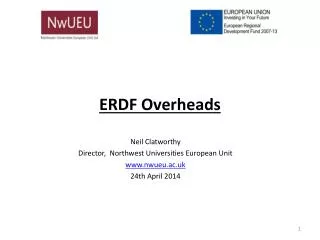 ERDF Overheads