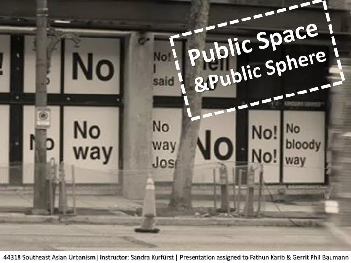 public space public sphere