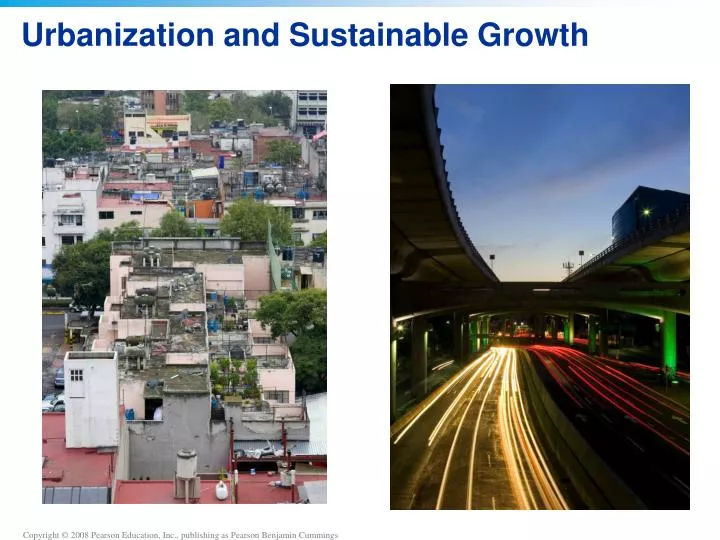 urbanization and sustainable growth