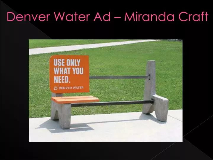 denver water ad miranda craft