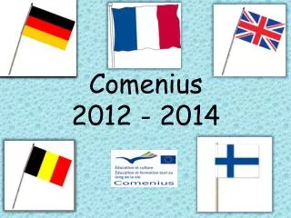 Comenius 2012 - 2014