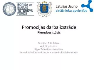 promocijas darba izstr de pieredzes st sts