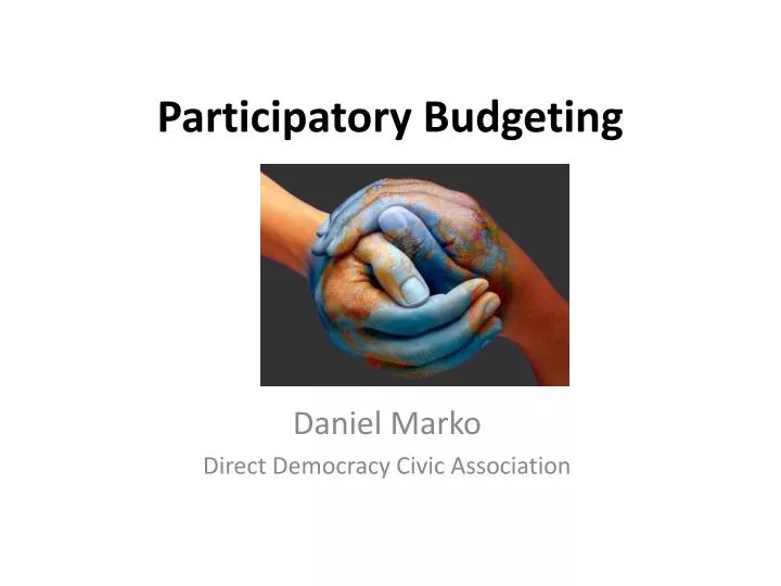 participatory budgeting