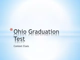 Ohio Graduation Test