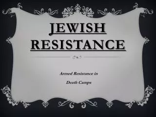 Jewish Resistance