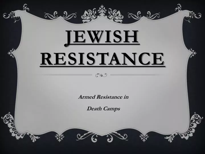 jewish resistance