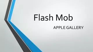 flash mob