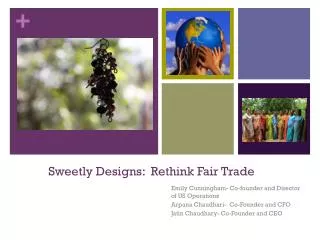 Sweetly Designs: Rethink Fair Trade