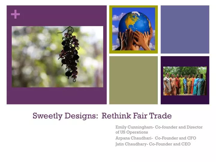 sweetly designs rethink fair trade
