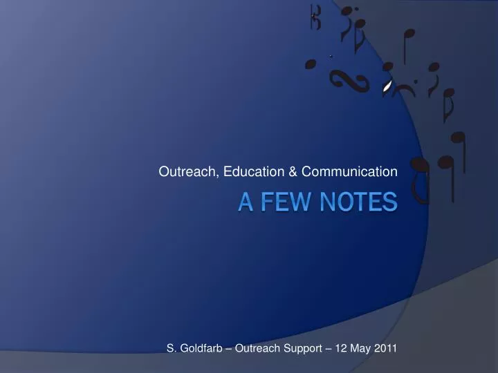 outreach education communication