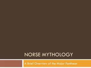 Norse Mythology